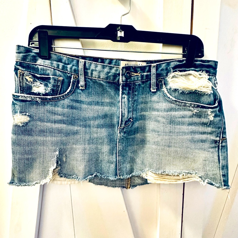 Vintage Abercrombie denim skirt